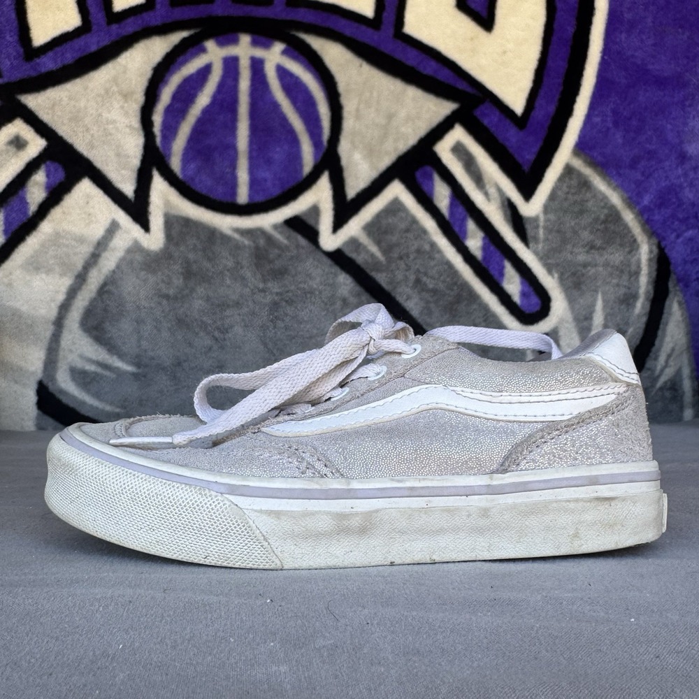 Size 1y - Big Kids Vans Brooklyn Ls Skateboarding Sneakers Shoes